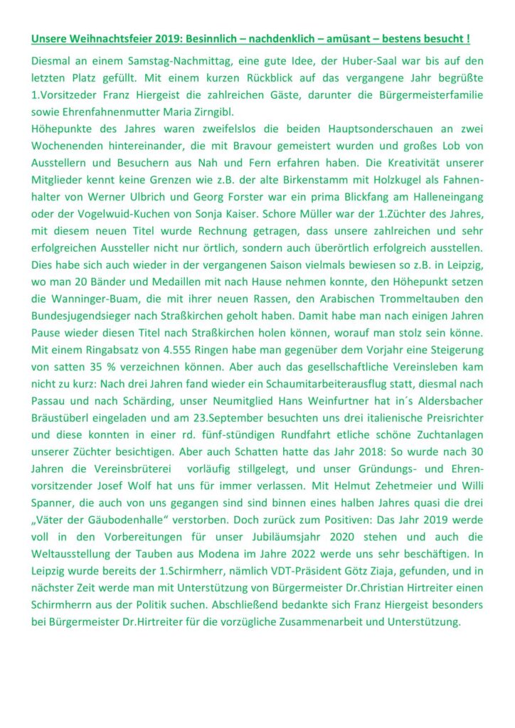 Weihnachtsfeier 2019 01