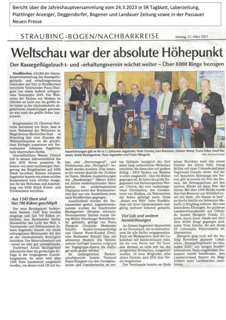 JHV SR Tagblatt 01